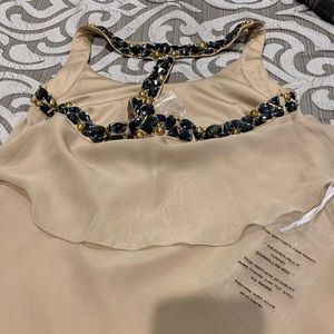 Brand New with Tags!! Bebe embellished flowy top